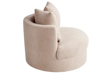 Nojatuoli Dalby Beige - Beige - Huonekalut - Tuoli & nojatuoli - Nojatuoli & lepotuoli