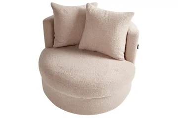 Nojatuoli Dalby Beige - Beige - Huonekalut - Tuoli & nojatuoli - Nojatuoli & lepotuoli