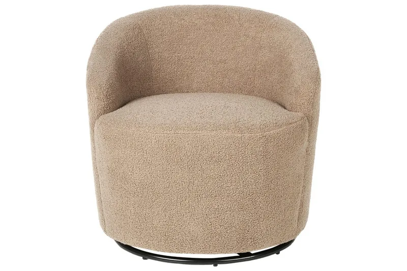 Nojatuoli Davik Beige/musta - Beige/musta - Huonekalut - Tuoli & nojatuoli - Nojatuoli & lepotuoli - Klubituolit