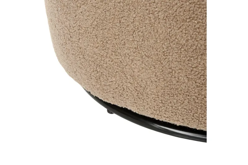 Nojatuoli Davik Beige/musta - Beige/musta - Huonekalut - Tuoli & nojatuoli - Nojatuoli & lepotuoli - Klubituolit