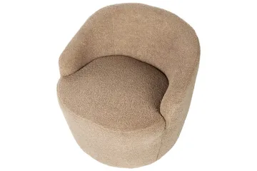 Nojatuoli Davik Beige/musta - Beige/musta - Huonekalut - Tuoli & nojatuoli - Nojatuoli & lepotuoli - Klubituolit