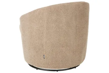 Nojatuoli Davik Beige/musta - Beige/musta - Huonekalut - Tuoli & nojatuoli - Nojatuoli & lepotuoli - Klubituolit