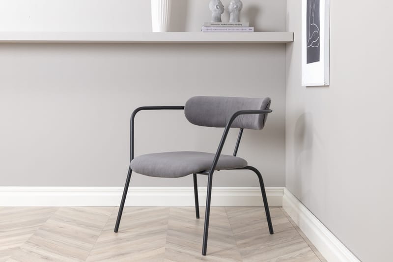 Nojatuoli Duffy - Harmaa - Huonekalut - Tuoli & nojatuoli - Nojatuoli & lepotuoli