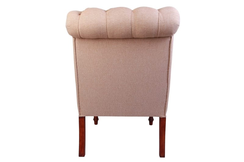 Nojatuoli Escullos - Vaaleanruskea/Luonnonväri - Huonekalut - Tuoli & nojatuoli - Nojatuoli & lepotuoli