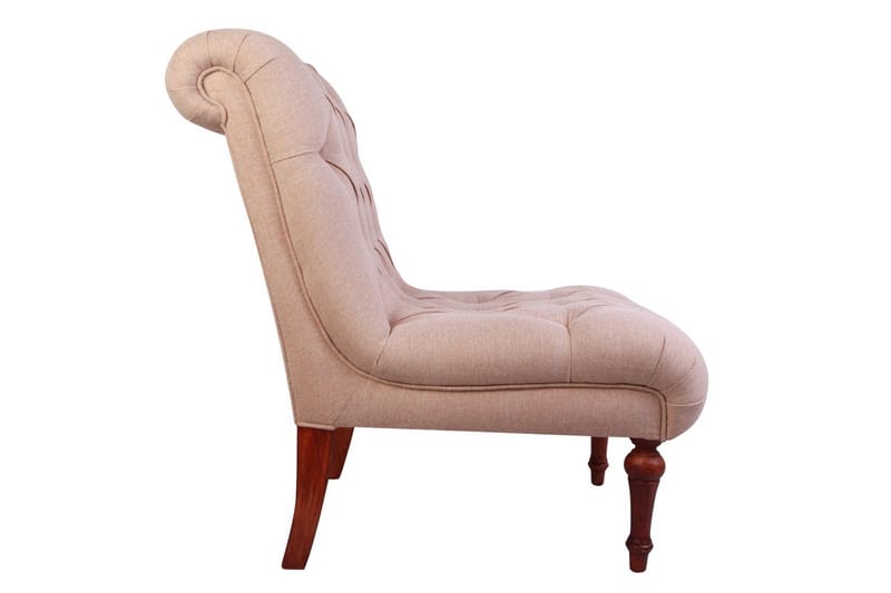 Nojatuoli Escullos - Vaaleanruskea/Luonnonväri - Huonekalut - Tuoli & nojatuoli - Nojatuoli & lepotuoli