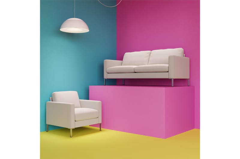 Nojatuoli Fabry Valkoinen - Queer Eye - Huonekalut - Tuoli & nojatuoli - Nojatuoli & lepotuoli