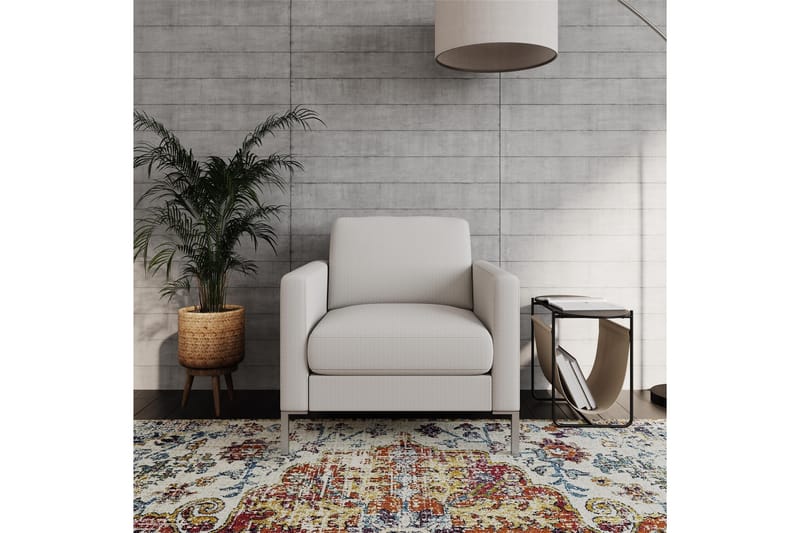 Nojatuoli Fabry Valkoinen - Queer Eye - Huonekalut - Tuoli & nojatuoli - Nojatuoli & lepotuoli