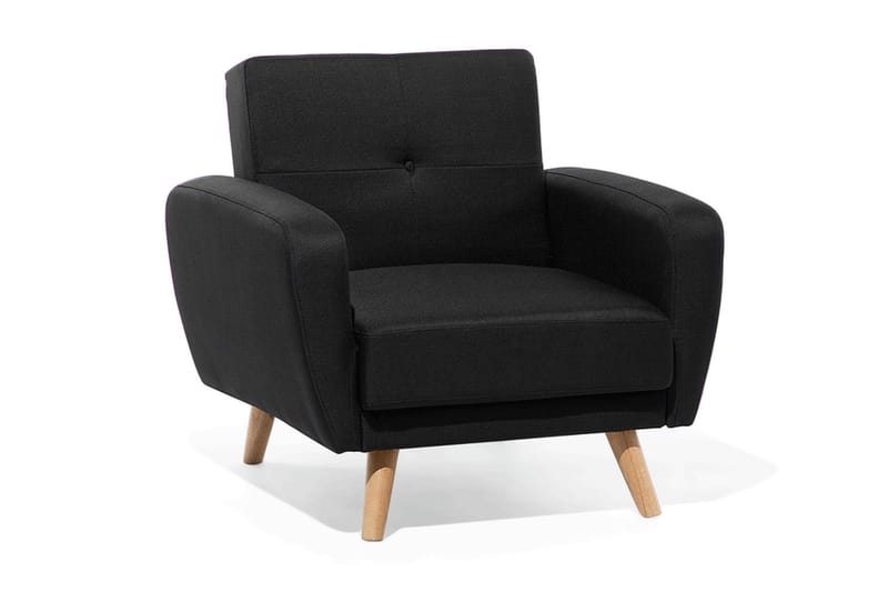 Nojatuoli Florli, Musta