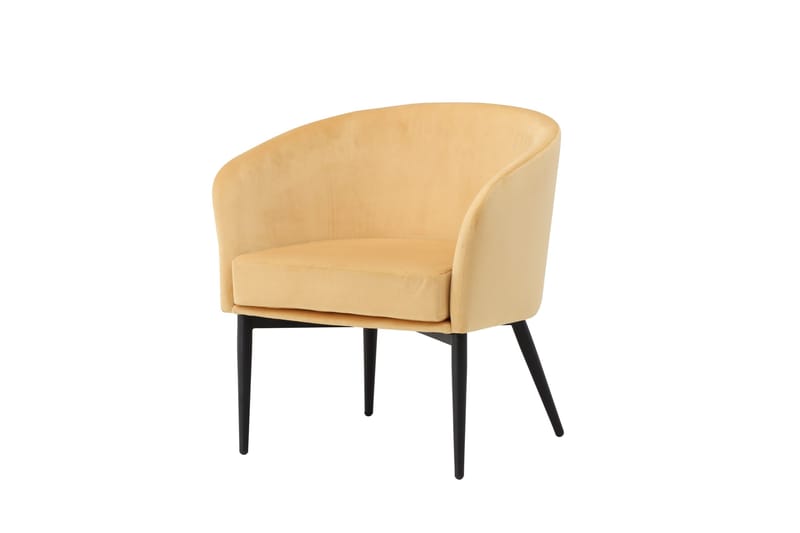 Nojatuoli Fluffy - Keltainen - Huonekalut - Tuoli & nojatuoli - Nojatuoli & lepotuoli - Klubituolit