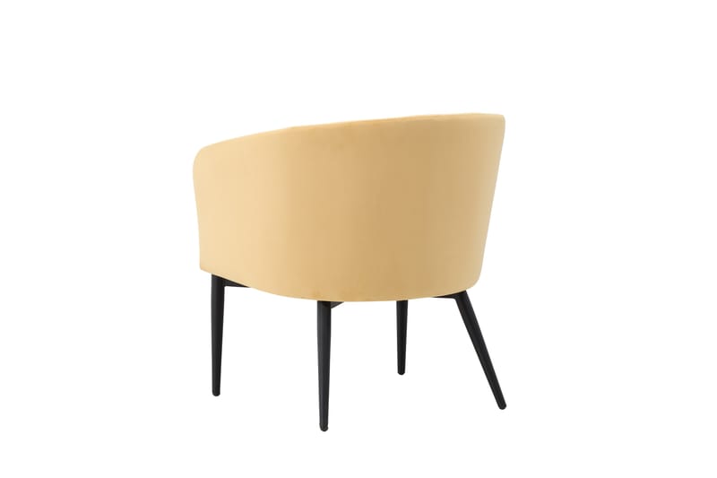 Nojatuoli Fluffy - Keltainen - Huonekalut - Tuoli & nojatuoli - Nojatuoli & lepotuoli - Klubituolit