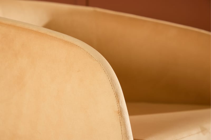 Nojatuoli Fluffy - Keltainen - Huonekalut - Tuoli & nojatuoli - Nojatuoli & lepotuoli - Klubituolit