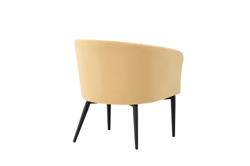 Nojatuoli Fluffy - Keltainen - Huonekalut - Tuoli & nojatuoli - Nojatuoli & lepotuoli - Klubituolit