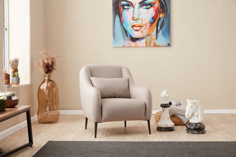 Nojatuoli Genna, Beige