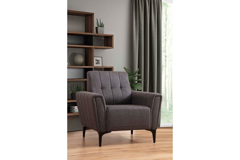 Nojatuoli Hamlets - Tummanharmaa - Huonekalut - Tuoli & nojatuoli - Nojatuoli & lepotuoli