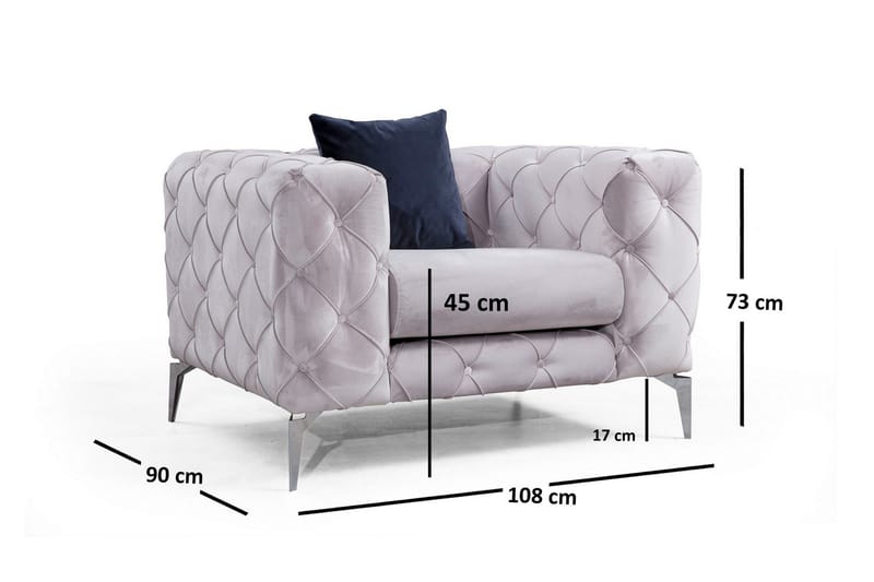 Nojatuoli Hervedeiro - Beige - Huonekalut - Tuoli & nojatuoli - Nojatuoli & lepotuoli