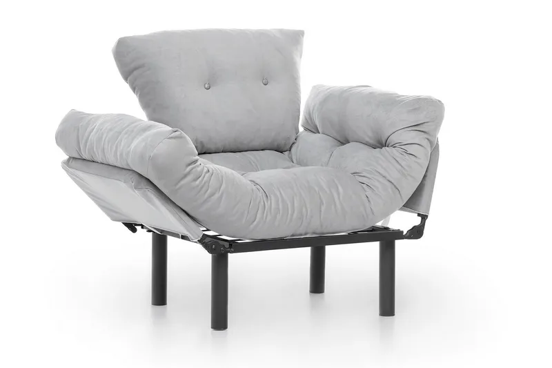 Nojatuoli Hervedeiro - Harmaa - Huonekalut - Tuoli & nojatuoli - Nojatuoli & lepotuoli