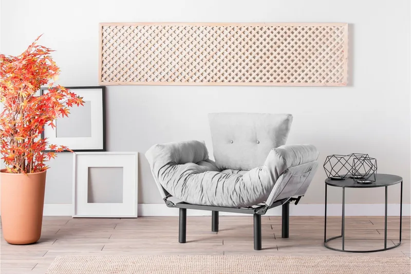 Nojatuoli Hervedeiro - Harmaa - Huonekalut - Tuoli & nojatuoli - Nojatuoli & lepotuoli