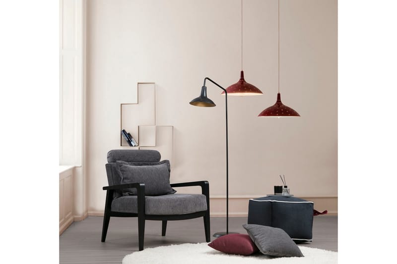 Nojatuoli Hervedeiro - Harmaa - Huonekalut - Tuoli & nojatuoli - Nojatuoli & lepotuoli