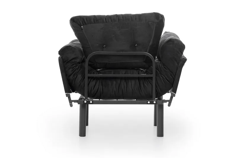 Nojatuoli Hervedeiro - Musta - Huonekalut - Tuoli & nojatuoli - Nojatuoli & lepotuoli