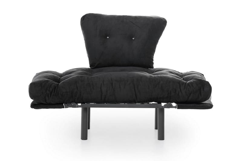 Nojatuoli Hervedeiro - Musta - Huonekalut - Tuoli & nojatuoli - Nojatuoli & lepotuoli