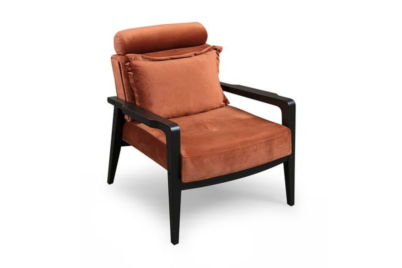 Nojatuoli Hervedeiro - Ruskea - Huonekalut - Tuoli & nojatuoli - Nojatuoli & lepotuoli