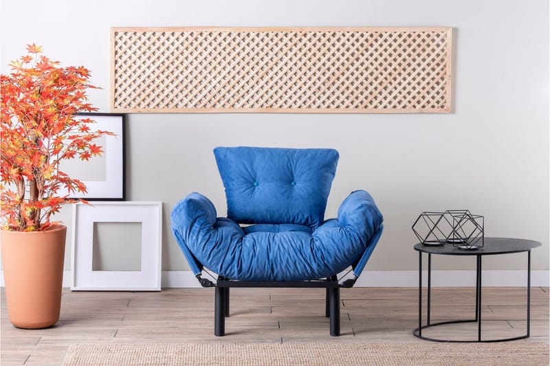 Nojatuoli Hervedeiro - Sininen - Huonekalut - Tuoli & nojatuoli - Nojatuoli & lepotuoli