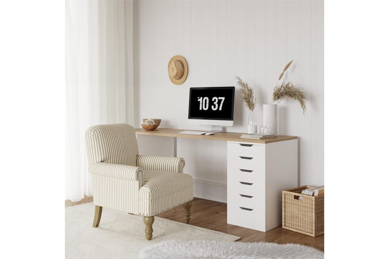 Nojatuoli Jaya Beige - Dorel Home - Huonekalut - Tuoli & nojatuoli - Nojatuoli & lepotuoli