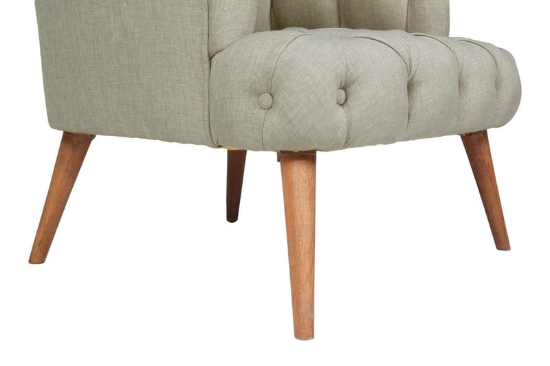 Nojatuoli Kiroli - Harmaa/Luonnonväri - Huonekalut - Tuoli & nojatuoli - Nojatuoli & lepotuoli