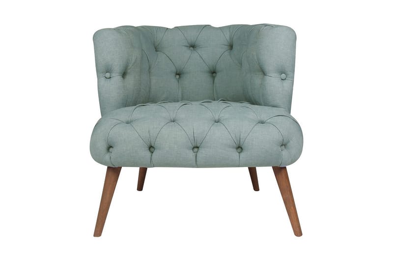 Nojatuoli Kiroli - Indigonsininen/Luonnonväri - Huonekalut - Tuoli & nojatuoli - Nojatuoli & lepotuoli