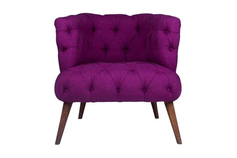 Nojatuoli Kiroli - Liila/Luonnonväri - Huonekalut - Tuoli & nojatuoli - Nojatuoli & lepotuoli