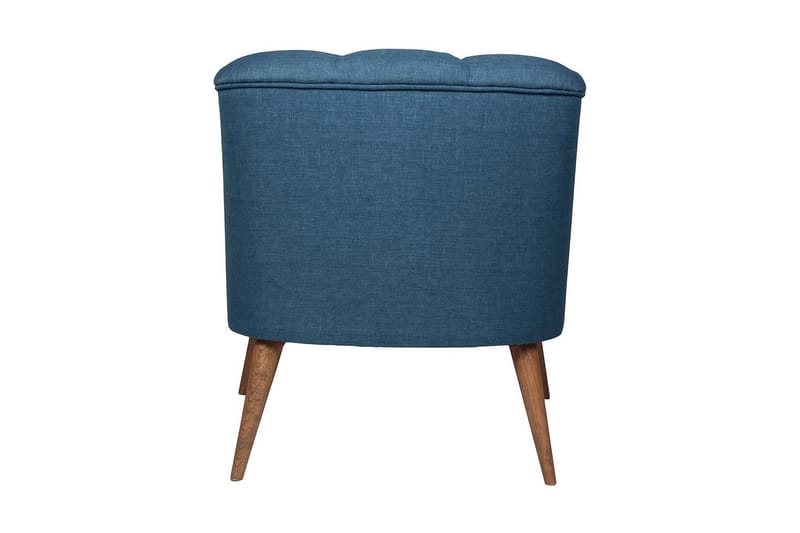 Nojatuoli Kiroli - Tummansininen/Luonnonväri - Huonekalut - Tuoli & nojatuoli - Nojatuoli & lepotuoli