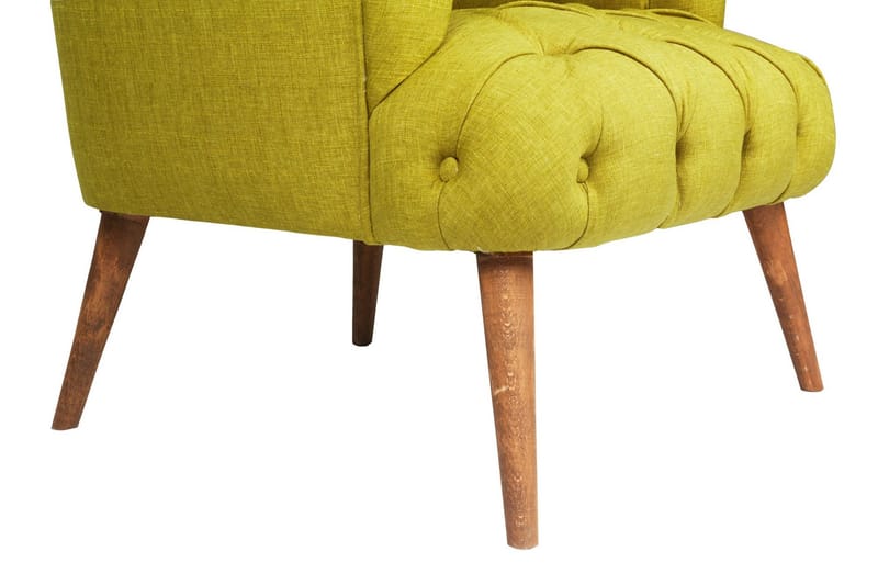 Nojatuoli Kiroli - Vihreä/Luonnonväri - Huonekalut - Tuoli & nojatuoli - Nojatuoli & lepotuoli