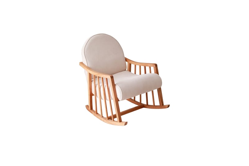 Nojatuoli Klea - Valkoinen - Huonekalut - Tuoli & nojatuoli - Pyörivät tuolit & keinutuoli