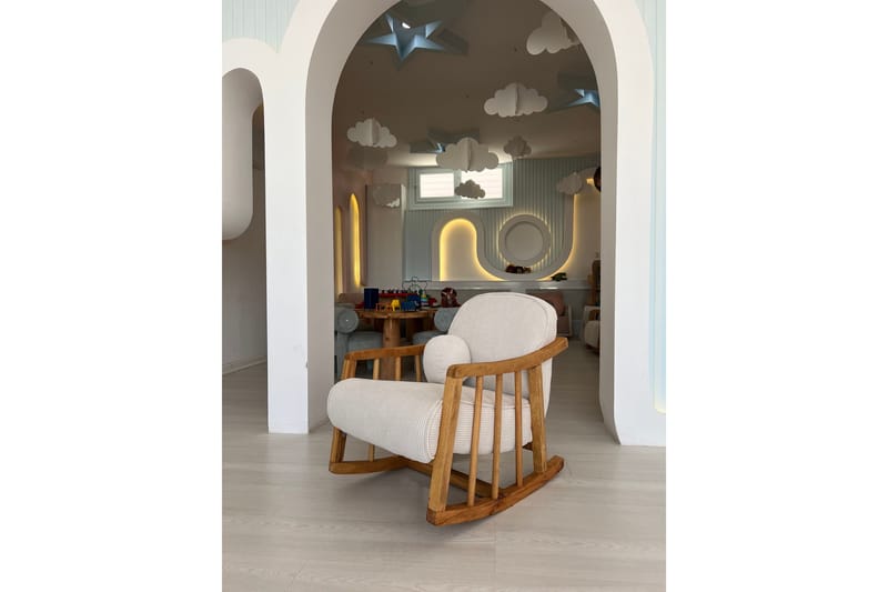 Nojatuoli Kleamini, Valkoinen