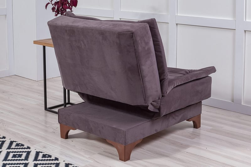 Nojatuoli Kolade käsinojilla - Harmaa - Huonekalut - Tuoli & nojatuoli - Nojatuoli & lepotuoli