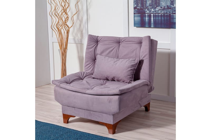 Nojatuoli Kolade käsinojilla - Harmaa - Huonekalut - Tuoli & nojatuoli - Nojatuoli & lepotuoli