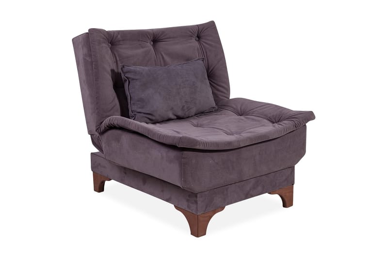 Nojatuoli Kolade käsinojilla - Harmaa - Huonekalut - Tuoli & nojatuoli - Nojatuoli & lepotuoli