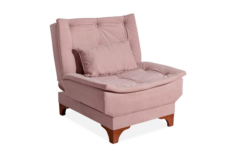 Nojatuoli Kolade käsinojilla - Ruskea - Huonekalut - Tuoli & nojatuoli - Nojatuoli & lepotuoli