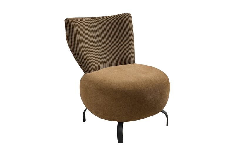 Nojatuoli Larroque, Sinapinkeltainen/Luonnonväri