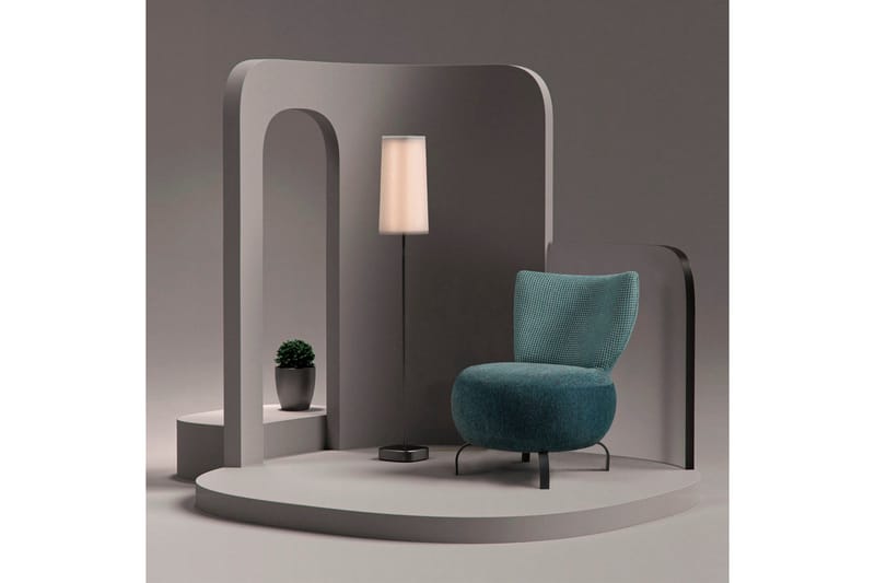 Nojatuoli Larroque - Turkoosi/Musta - Huonekalut - Tuoli & nojatuoli - Nojatuoli & lepotuoli