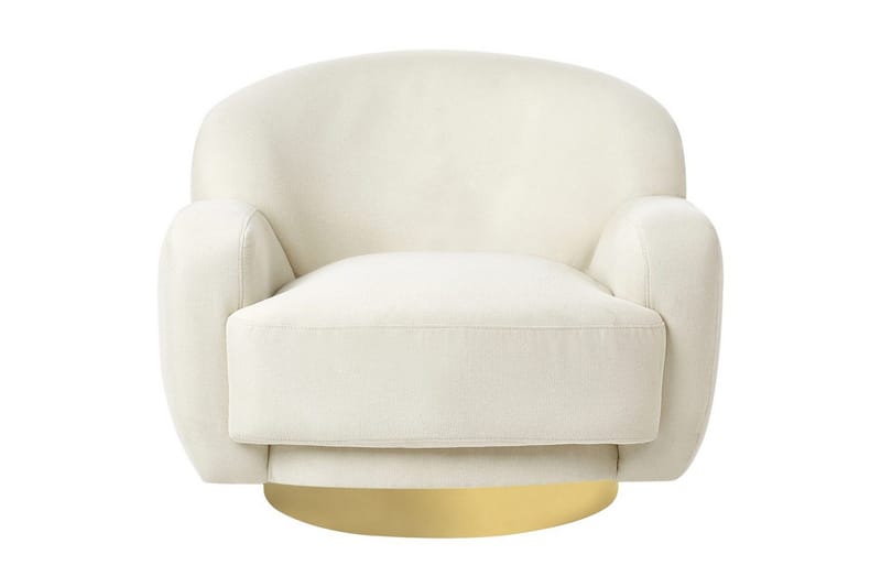 Nojatuoli Lejre Beige/Kulta - Beige/Kulta - Huonekalut - Tuoli & nojatuoli - Nojatuoli & lepotuoli - Klubituolit