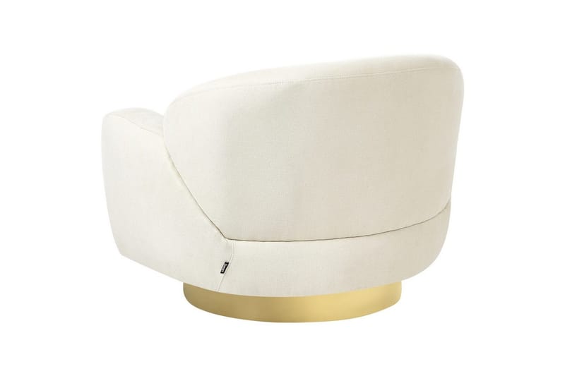 Nojatuoli Lejre Beige/Kulta - Beige/Kulta - Huonekalut - Tuoli & nojatuoli - Nojatuoli & lepotuoli - Klubituolit