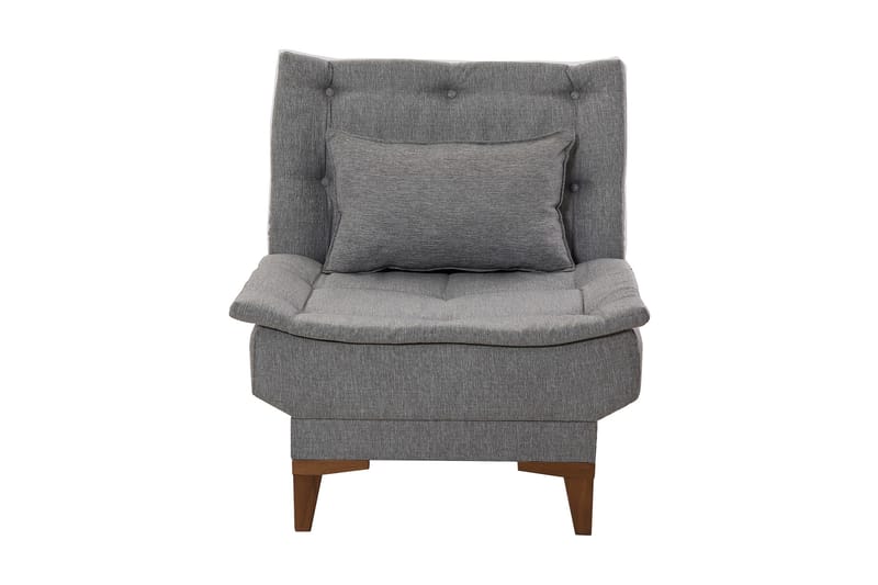 Nojatuoli Longburn - Harmaa - Huonekalut - Tuoli & nojatuoli - Nojatuoli & lepotuoli