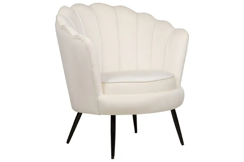 Nojatuoli Lovikka Valkoinen/musta, Valkoinen/musta