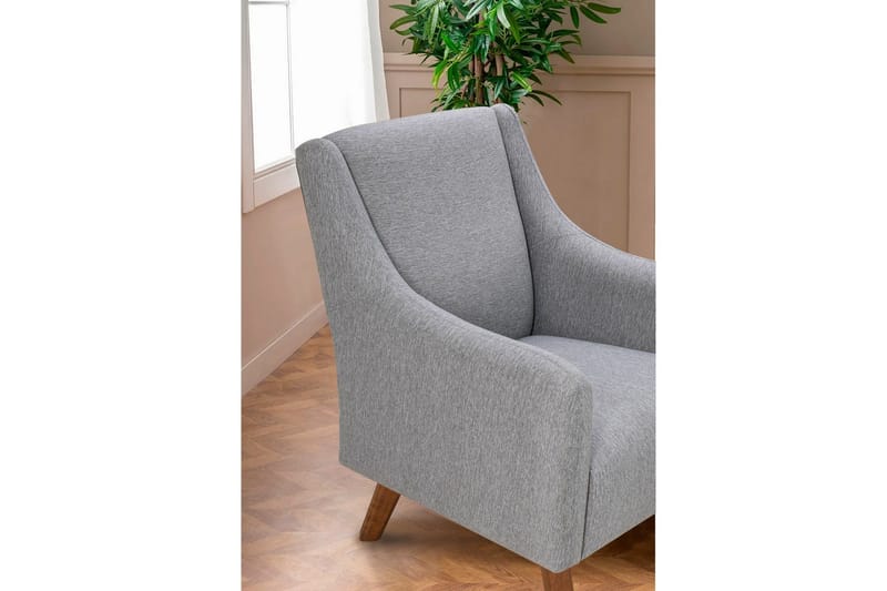 Nojatuoli Malkiat - Harmaa - Huonekalut - Tuoli & nojatuoli - Nojatuoli & lepotuoli