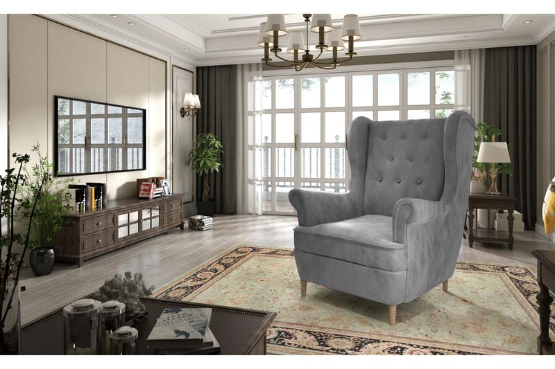 Nojatuoli Mardelle, Harmaa