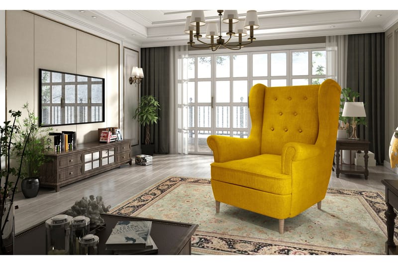 Nojatuoli Mardelle, Keltainen