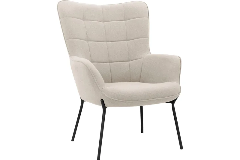 Nojatuoli Masoom - Beige - Huonekalut - Tuoli & nojatuoli - Nojatuoli & lepotuoli