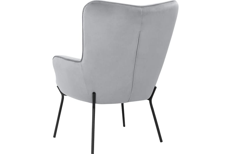 Nojatuoli Masoom - Vaaleanharmaa - Huonekalut - Tuoli & nojatuoli - Nojatuoli & lepotuoli