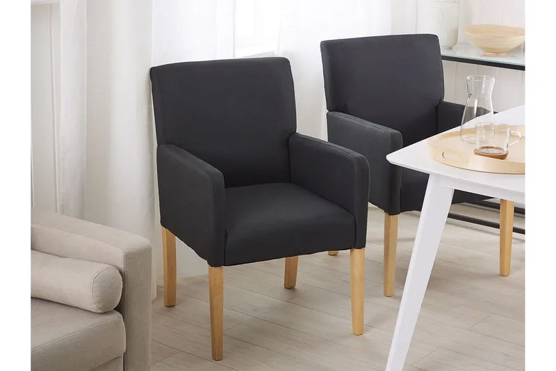 Nojatuoli Mattisudden - Musta - Huonekalut - Tuoli & nojatuoli - Nojatuoli & lepotuoli